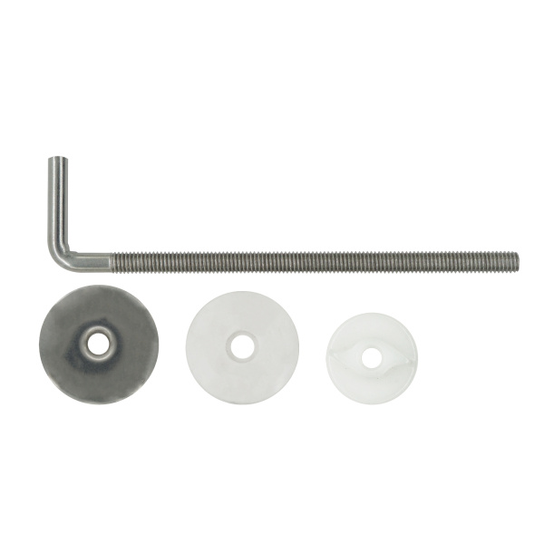 Крепление для сиденья и крышки унитаза №4 (нерж.) (d6*L120) (1 компл.)